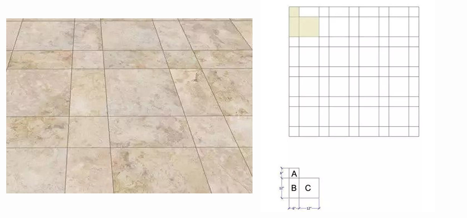 瓷磚毛呢形鋪貼 瓷磚毛呢形鋪貼